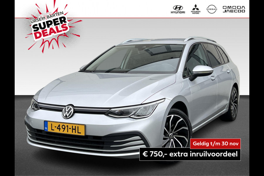 Volkswagen GOLF Variant 1.0 eTSI Life | automaat | virtual cockpit | adaptive cruise | LED | PDC | Apple Carplay/Android Auto