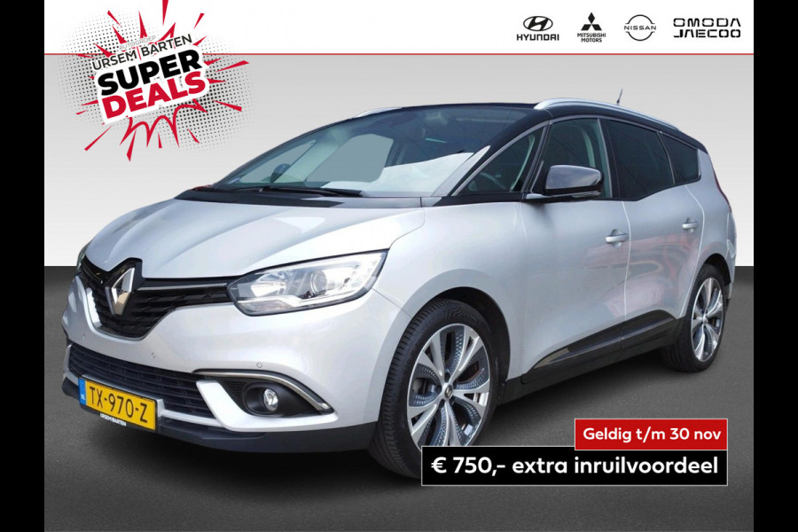 Renault Grand Scénic 1.3 TCe Intens 7p. | 7-zitter | Zwart dak | Half lederen bekleding |