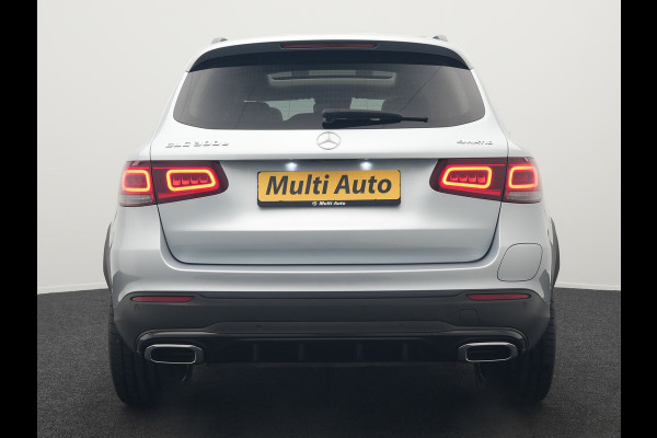 Mercedes-Benz GLC 300e 4MATIC AMG Plug In Hybrid 320pk Dealer O.H PHEV | Panodak | Adaptive Cruise | Burmester Audio | Camera | 20"L.M | Lederen Sportstoelen Verwarmd | Apple Carplay | Blis | Sfeerverlichting | Navigatie | DAB |