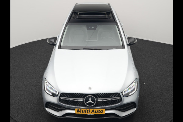 Mercedes-Benz GLC 300e 4MATIC AMG Plug In Hybrid 320pk Dealer O.H PHEV | Panodak | Adaptive Cruise | Burmester Audio | Camera | 20"L.M | Lederen Sportstoelen Verwarmd | Apple Carplay | Blis | Sfeerverlichting | Navigatie | DAB |