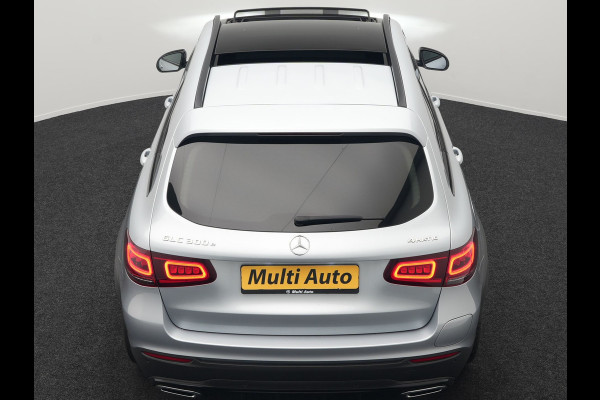 Mercedes-Benz GLC 300e 4MATIC AMG Plug In Hybrid 320pk Dealer O.H PHEV | Panodak | Adaptive Cruise | Burmester Audio | Camera | 20"L.M | Lederen Sportstoelen Verwarmd | Apple Carplay | Blis | Sfeerverlichting | Navigatie | DAB |