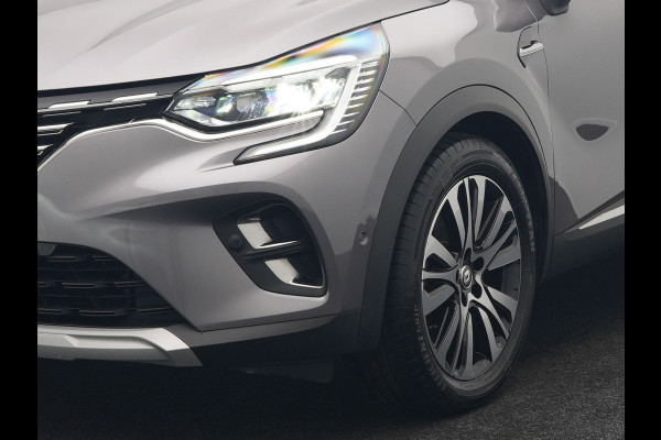 Renault Captur 1.6 E-Tech Initiale Paris Plug In Hybrid 160pk Dealer O.H PHEV | Adaptive Cruise | 360 Camera | Lederen Sportstoelen Verwarmd | Stuur Verwarmd | Blis | Keyless | Navigatie | DAB | 18"L.M |