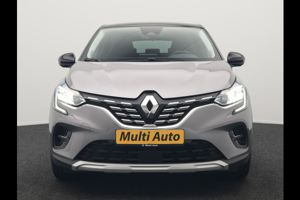 Renault Captur 1.6 E-Tech Initiale Paris Plug In Hybrid 160pk Dealer O.H PHEV | Adaptive Cruise | 360 Camera | Lederen Sportstoelen Verwarmd | Stuur Verwarmd | Blis | Keyless | Navigatie | DAB | 18"L.M |