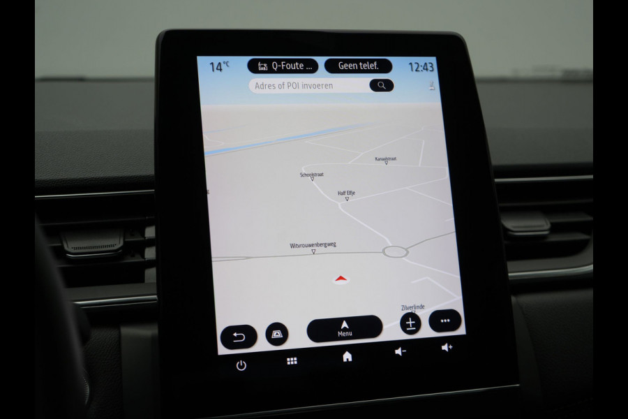 Renault Captur 1.6 E-Tech Initiale Paris Plug In Hybrid 160pk Dealer O.H PHEV | Adaptive Cruise | 360 Camera | Lederen Sportstoelen Verwarmd | Stuur Verwarmd | Blis | Keyless | Navigatie | DAB | 18"L.M |