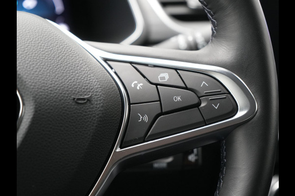 Renault Captur 1.6 E-Tech Initiale Paris Plug In Hybrid 160pk Dealer O.H PHEV | Adaptive Cruise | 360 Camera | Lederen Sportstoelen Verwarmd | Stuur Verwarmd | Blis | Keyless | Navigatie | DAB | 18"L.M |