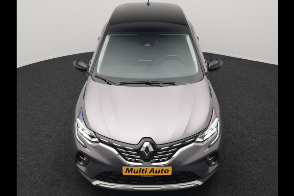 Renault Captur 1.6 E-Tech Initiale Paris Plug In Hybrid 160pk Dealer O.H PHEV | Adaptive Cruise | 360 Camera | Lederen Sportstoelen Verwarmd | Stuur Verwarmd | Blis | Keyless | Navigatie | DAB | 18"L.M |