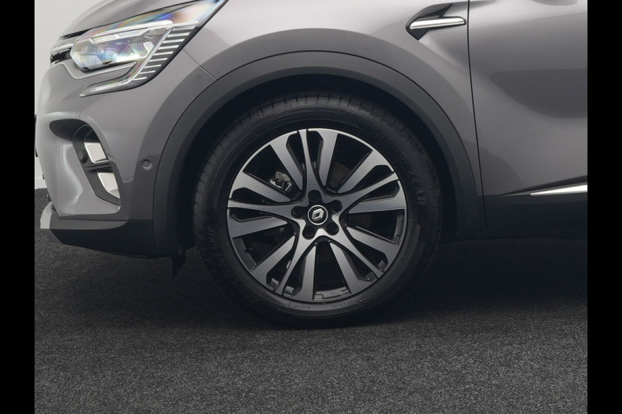 Renault Captur 1.6 E-Tech Initiale Paris Plug In Hybrid 160pk Dealer O.H PHEV | Adaptive Cruise | 360 Camera | Lederen Sportstoelen Verwarmd | Stuur Verwarmd | Blis | Keyless | Navigatie | DAB | 18"L.M |
