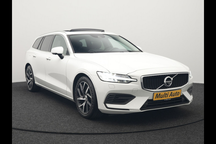 Volvo V60 T6 Twin Engine AWD Momentum Pro Plug In Hybrid 340pk Dealer O.H PHEV | Panodak | Adaptive Cruise | 360 Camera | Head Up | Sportstoelen Verwarmd | Harman & Kardon | Apple Carplay | Blis | Navigatie | Keyless | Virtual | DAB |