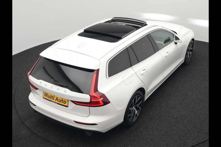 Volvo V60 T6 Twin Engine AWD Momentum Pro Plug In Hybrid 340pk Dealer O.H PHEV | Panodak | Adaptive Cruise | 360 Camera | Head Up | Sportstoelen Verwarmd | Harman & Kardon | Apple Carplay | Blis | Navigatie | Keyless | Virtual | DAB |