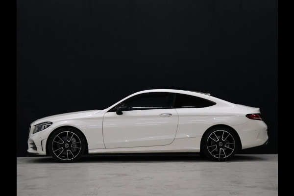 Mercedes-Benz C-Klasse Coupé 300 Sport Edition [SCHUIFKANTELDAK, PDC V+A, CAMERA 360, APPLE CARPLAY, ANDROID AUTO, CRUISE CONTROL, BURMESTER, STOELVERWARMING, FLIPPERS, NIEUWSTAAT]