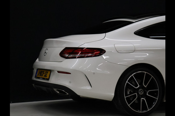 Mercedes-Benz C-Klasse Coupé 300 Sport Edition [SCHUIFKANTELDAK, PDC V+A, CAMERA 360, APPLE CARPLAY, ANDROID AUTO, CRUISE CONTROL, BURMESTER, STOELVERWARMING, FLIPPERS, NIEUWSTAAT]