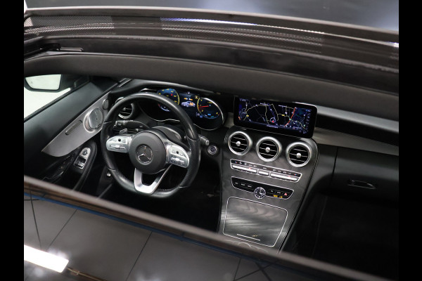 Mercedes-Benz C-Klasse Coupé 300 Sport Edition [SCHUIFKANTELDAK, PDC V+A, CAMERA 360, APPLE CARPLAY, ANDROID AUTO, CRUISE CONTROL, BURMESTER, STOELVERWARMING, FLIPPERS, NIEUWSTAAT]