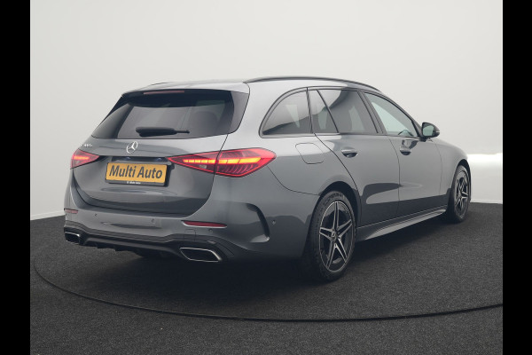 Mercedes-Benz C-Klasse Estate 300 e AMG Line NIEUW MODEL Plug In Hybrid 313pk Dealer O.H PHEV | Adaptive Cruise | Camera | Alcantara Sportstoelen Verwarmd | Sfeerverlichting | Virtual | Blis | Navigatie | DAB |