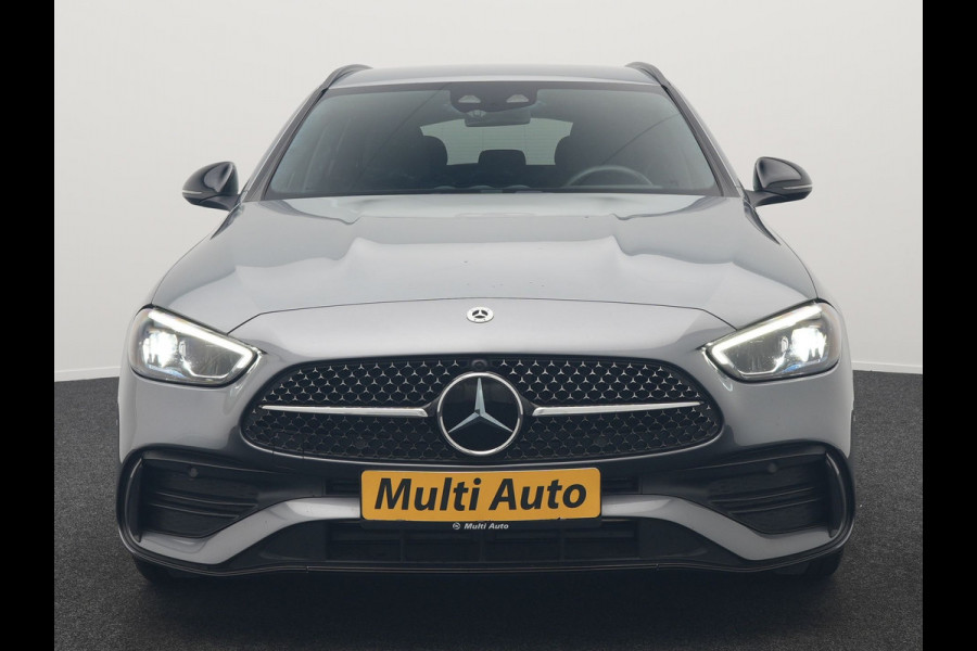 Mercedes-Benz C-Klasse Estate 300 e AMG Line NIEUW MODEL Plug In Hybrid 313pk Dealer O.H PHEV | Adaptive Cruise | Camera | Alcantara Sportstoelen Verwarmd | Sfeerverlichting | Virtual | Blis | Navigatie | DAB |