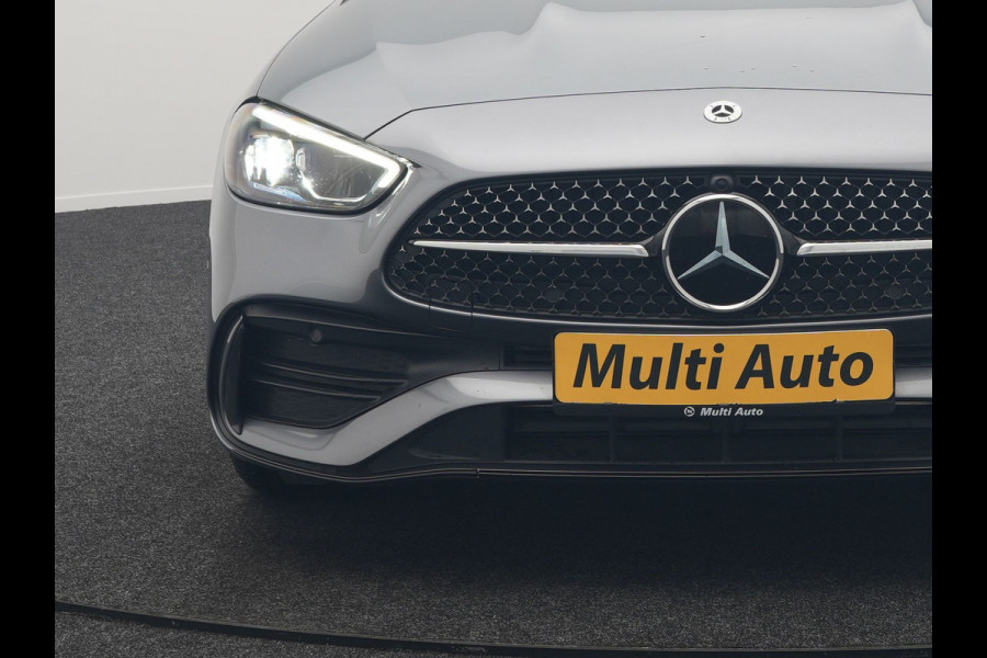 Mercedes-Benz C-Klasse Estate 300 e AMG Line NIEUW MODEL Plug In Hybrid 313pk Dealer O.H PHEV | Adaptive Cruise | Camera | Alcantara Sportstoelen Verwarmd | Sfeerverlichting | Virtual | Blis | Navigatie | DAB |