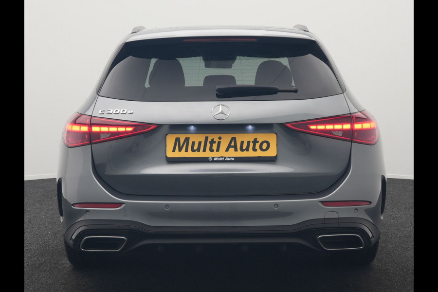 Mercedes-Benz C-Klasse Estate 300 e AMG Line NIEUW MODEL Plug In Hybrid 313pk Dealer O.H PHEV | Adaptive Cruise | Camera | Alcantara Sportstoelen Verwarmd | Sfeerverlichting | Virtual | Blis | Navigatie | DAB |