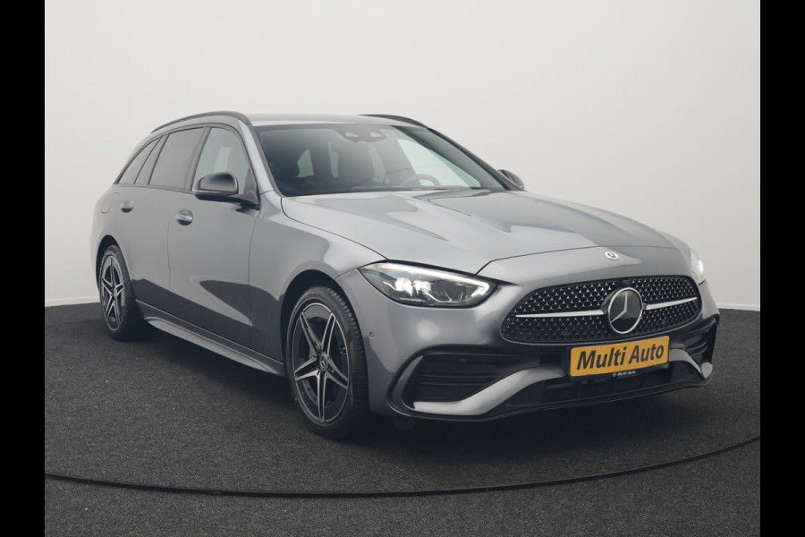 Mercedes-Benz C-Klasse Estate 300 e AMG Line NIEUW MODEL Plug In Hybrid 313pk Dealer O.H PHEV | Adaptive Cruise | Camera | Alcantara Sportstoelen Verwarmd | Sfeerverlichting | Virtual | Blis | Navigatie | DAB |