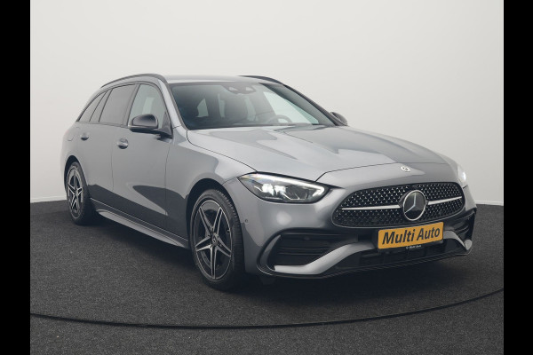 Mercedes-Benz C-Klasse Estate 300 e AMG Line NIEUW MODEL Plug In Hybrid 313pk Dealer O.H PHEV | Adaptive Cruise | Camera | Alcantara Sportstoelen Verwarmd | Sfeerverlichting | Virtual | Blis | Navigatie | DAB |