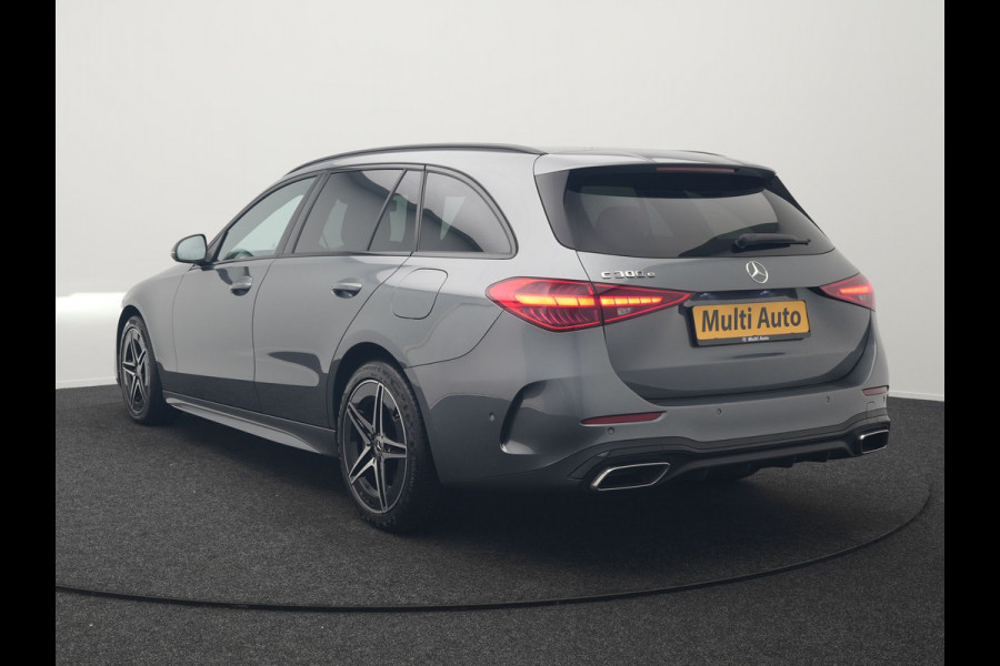 Mercedes-Benz C-Klasse Estate 300 e AMG Line NIEUW MODEL Plug In Hybrid 313pk Dealer O.H PHEV | Adaptive Cruise | Camera | Alcantara Sportstoelen Verwarmd | Sfeerverlichting | Virtual | Blis | Navigatie | DAB |