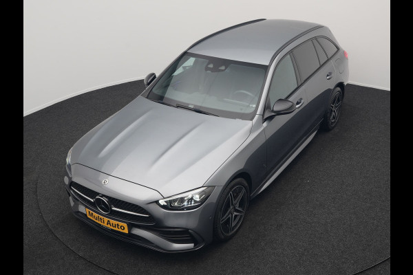 Mercedes-Benz C-Klasse Estate 300 e AMG Line NIEUW MODEL Plug In Hybrid 313pk Dealer O.H PHEV | Adaptive Cruise | Camera | Alcantara Sportstoelen Verwarmd | Sfeerverlichting | Virtual | Blis | Navigatie | DAB |