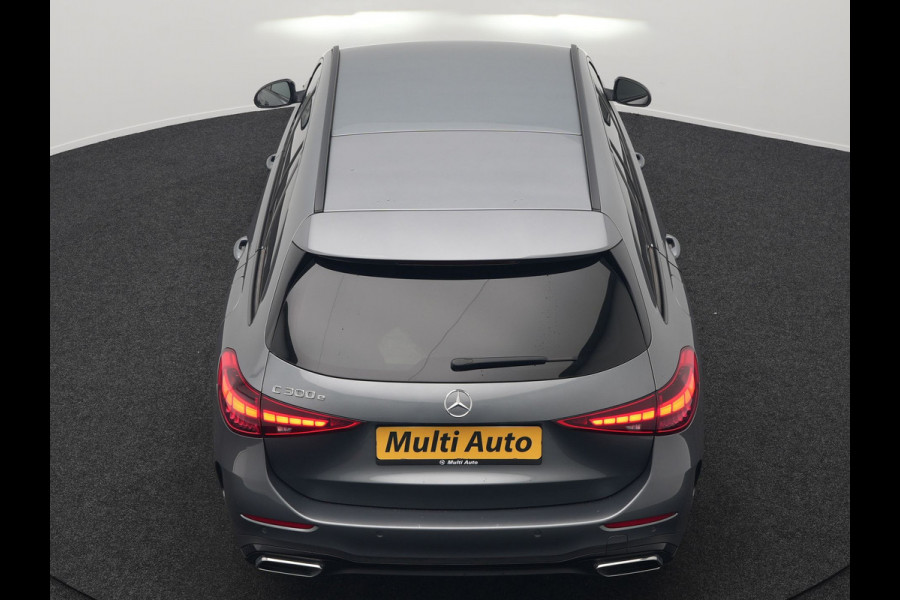 Mercedes-Benz C-Klasse Estate 300 e AMG Line NIEUW MODEL Plug In Hybrid 313pk Dealer O.H PHEV | Adaptive Cruise | Camera | Alcantara Sportstoelen Verwarmd | Sfeerverlichting | Virtual | Blis | Navigatie | DAB |