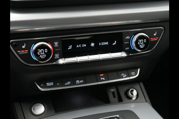 Audi Q5 50 TFSI e quattro S Line Plug In Hybrid 299pk Dealer O.H PHEV | Luchtvering | Trekhaak Af Fabriek | Adaptive Cruise | Camera | Virtual | Apple Carplay | Alcantara Sportstoelen Verwarmd | Keyless | Navigatie | DAB |