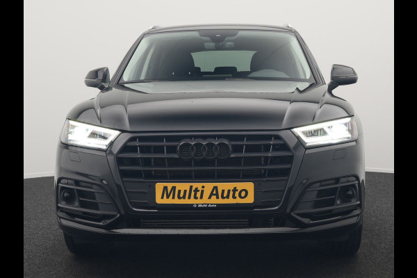 Audi Q5 50 TFSI e quattro S Line Plug In Hybrid 299pk Dealer O.H PHEV | Luchtvering | Trekhaak Af Fabriek | Adaptive Cruise | Camera | Virtual | Apple Carplay | Alcantara Sportstoelen Verwarmd | Keyless | Navigatie | DAB |