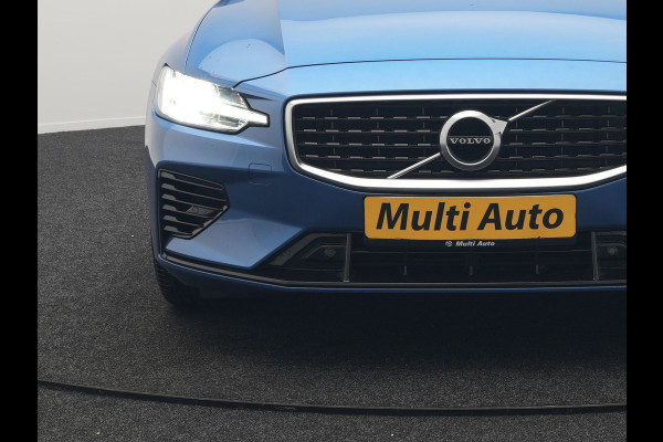 Volvo V60 T6 Recharge AWD R-Design Plug In Hybrid 340pk Dealer O.H PHEV | Trekhaak Af Fabriek | Adaptive Cruise | Camera | Lederen Sporstoelen Memory & Verwarmd | Harman & Kardon | Apple Carplay | Navigatie | Virtual | DAB |