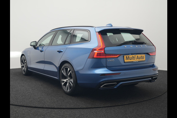 Volvo V60 T6 Recharge AWD R-Design Plug In Hybrid 340pk Dealer O.H PHEV | Trekhaak Af Fabriek | Adaptive Cruise | Camera | Lederen Sporstoelen Memory & Verwarmd | Harman & Kardon | Apple Carplay | Navigatie | Virtual | DAB |