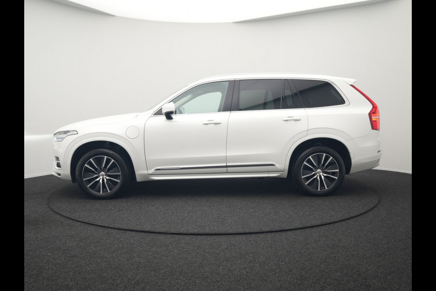 Volvo XC90 T8 Recharge AWD Core Bright Plug In Hybrid 456pk 7-Persoons Dealer O.H PHEV | Trekhaak Af Fabriek | Adaptive Cruise | Camera | Lederen Sportstoelen Memory & Verwarmd | Google Assistent | Apple Carplay | Stuur Verwarmd | Virtual | Blis | Navigatie | DAB |