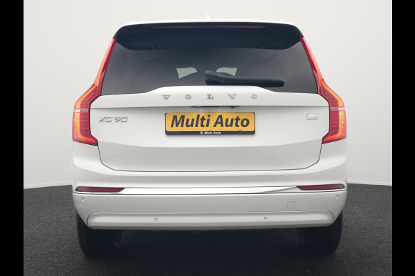 Volvo XC90 T8 Recharge AWD Core Bright Plug In Hybrid 456pk 7-Persoons Dealer O.H PHEV | Trekhaak Af Fabriek | Adaptive Cruise | Camera | Lederen Sportstoelen Memory & Verwarmd | Google Assistent | Apple Carplay | Stuur Verwarmd | Virtual | Blis | Navigatie | DAB |