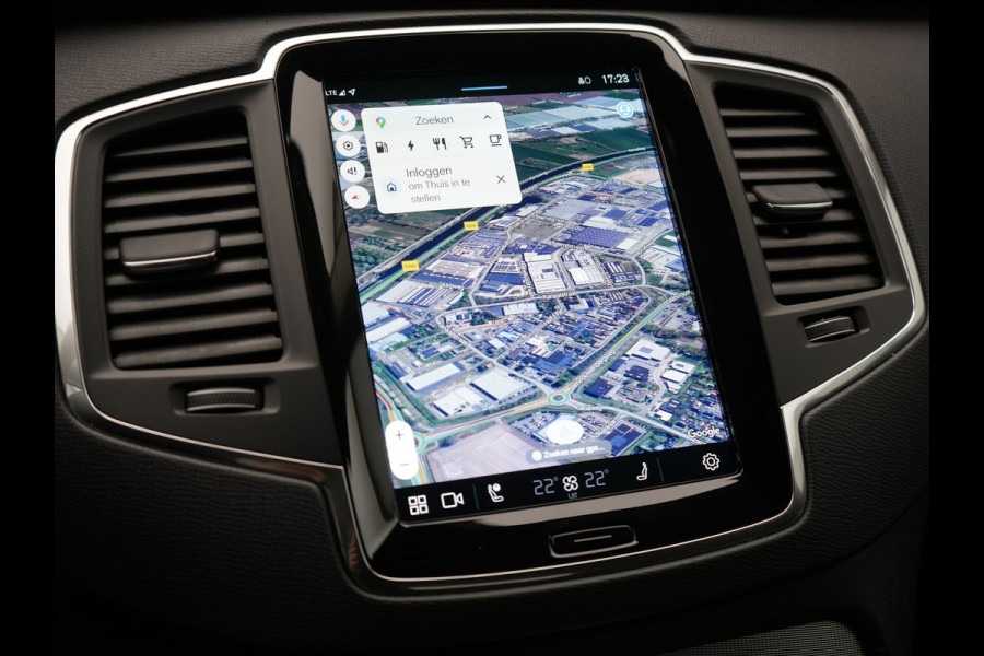 Volvo XC90 T8 Recharge AWD Core Bright Plug In Hybrid 456pk 7-Persoons Dealer O.H PHEV | Trekhaak Af Fabriek | Adaptive Cruise | Camera | Lederen Sportstoelen Memory & Verwarmd | Google Assistent | Apple Carplay | Stuur Verwarmd | Virtual | Blis | Navigatie | DAB |
