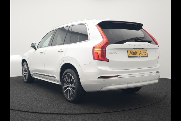 Volvo XC90 T8 Recharge AWD Core Bright Plug In Hybrid 456pk 7-Persoons Dealer O.H PHEV | Trekhaak Af Fabriek | Adaptive Cruise | Camera | Lederen Sportstoelen Memory & Verwarmd | Google Assistent | Apple Carplay | Stuur Verwarmd | Virtual | Blis | Navigatie | DAB |