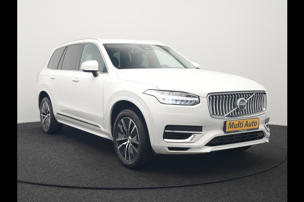 Volvo XC90 T8 Recharge AWD Core Bright Plug In Hybrid 456pk 7-Persoons Dealer O.H PHEV | Trekhaak Af Fabriek | Adaptive Cruise | Camera | Lederen Sportstoelen Memory & Verwarmd | Google Assistent | Apple Carplay | Stuur Verwarmd | Virtual | Blis | Navigatie | DAB |