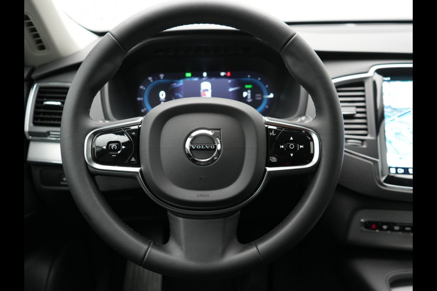 Volvo XC90 T8 Recharge AWD Core Bright Plug In Hybrid 456pk 7-Persoons Dealer O.H PHEV | Trekhaak Af Fabriek | Adaptive Cruise | Camera | Lederen Sportstoelen Memory & Verwarmd | Google Assistent | Apple Carplay | Stuur Verwarmd | Virtual | Blis | Navigatie | DAB |