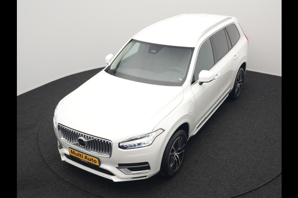 Volvo XC90 T8 Recharge AWD Core Bright Plug In Hybrid 456pk 7-Persoons Dealer O.H PHEV | Trekhaak Af Fabriek | Adaptive Cruise | Camera | Lederen Sportstoelen Memory & Verwarmd | Google Assistent | Apple Carplay | Stuur Verwarmd | Virtual | Blis | Navigatie | DAB |
