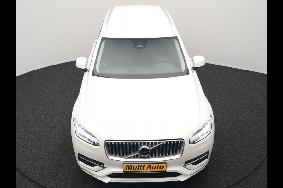 Volvo XC90 T8 Recharge AWD Core Bright Plug In Hybrid 456pk 7-Persoons Dealer O.H PHEV | Trekhaak Af Fabriek | Adaptive Cruise | Camera | Lederen Sportstoelen Memory & Verwarmd | Google Assistent | Apple Carplay | Stuur Verwarmd | Virtual | Blis | Navigatie | DAB |