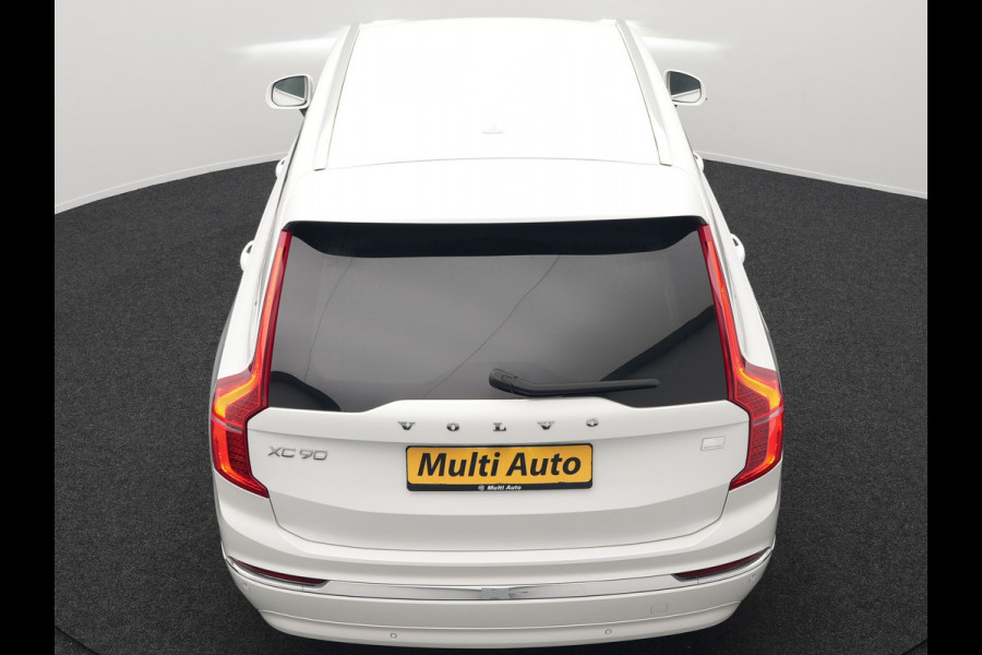 Volvo XC90 T8 Recharge AWD Core Bright Plug In Hybrid 456pk 7-Persoons Dealer O.H PHEV | Trekhaak Af Fabriek | Adaptive Cruise | Camera | Lederen Sportstoelen Memory & Verwarmd | Google Assistent | Apple Carplay | Stuur Verwarmd | Virtual | Blis | Navigatie | DAB |