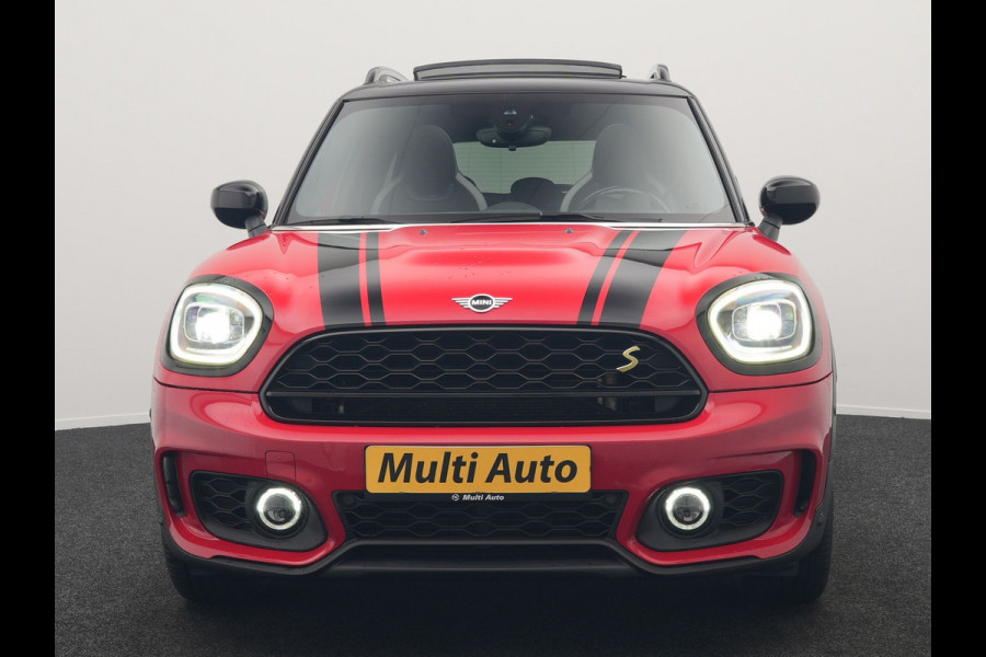 MINI Countryman 2.0 Cooper S E ALL4 JCW Plug In Hybrid 220pk Dealer O.H PHEV | Panodak | Head Up | Camera | Alcantara Sportstoelen Verwarmd | Apple Carplay | Cruise Control | Keyless | Virtual | Navigatie | DAB |