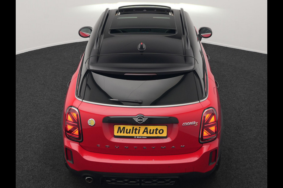 MINI Countryman 2.0 Cooper S E ALL4 JCW Plug In Hybrid 220pk Dealer O.H PHEV | Panodak | Head Up | Camera | Alcantara Sportstoelen Verwarmd | Apple Carplay | Cruise Control | Keyless | Virtual | Navigatie | DAB |