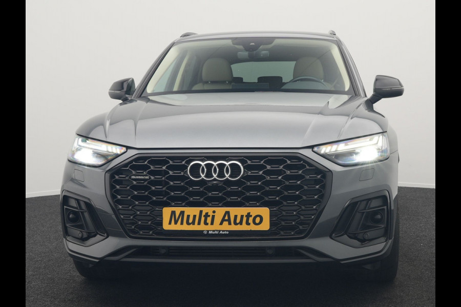 Audi Q5 Sportback 50 TFSI e S Line Plug In Hybrid 300pk Dealer O.H PHEV | Luchtvering | Matrix LED | 21"Audi Sport L.M | Sfeerverlichting | Lederen Sportstoelen Verwarmd | Cruise Control | Navigatie | Virtual | DAB |
