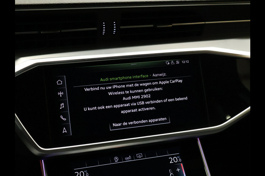 Audi A6 Avant 45 TFSI S edition [MEMORY SEATS, CAMERA 360, ADAPTIVE CRUISE CONTROL, BLUETOOTH TELEFOON, STOELVERWARMING, FLIPPERS, AUTOMATISCHE AIRCO, NIEUWSTAAT]