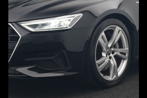 Audi A7 Sportback 50 TFSI e quattro S Line Plug In Hybrid 299pk Dealer O.H PHEV | Panodak | Adaptive Cruise | 360 Camera | Alcantara Sportstoelen Memory & Verwarmd | Apple Carplay | Blis | Navigatie | Virtual | DAB | 20"L.M |