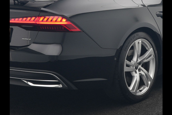 Audi A7 Sportback 50 TFSI e quattro S Line Plug In Hybrid 299pk Dealer O.H PHEV | Panodak | Adaptive Cruise | 360 Camera | Alcantara Sportstoelen Memory & Verwarmd | Apple Carplay | Blis | Navigatie | Virtual | DAB | 20"L.M |