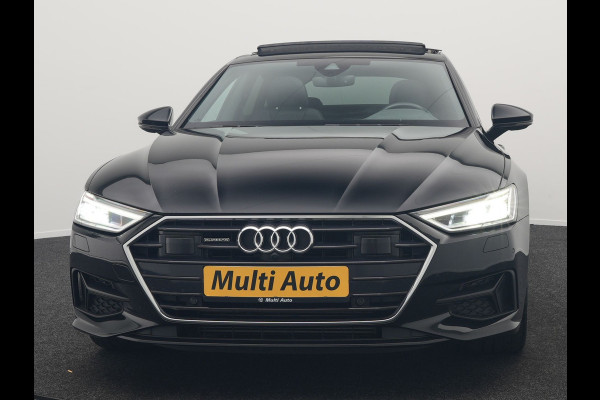 Audi A7 Sportback 50 TFSI e quattro S Line Plug In Hybrid 299pk Dealer O.H PHEV | Panodak | Adaptive Cruise | 360 Camera | Alcantara Sportstoelen Memory & Verwarmd | Apple Carplay | Blis | Navigatie | Virtual | DAB | 20"L.M |