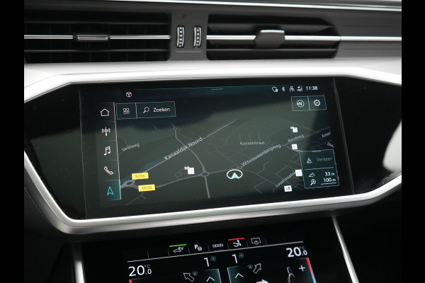 Audi A7 Sportback 50 TFSI e quattro S Line Plug In Hybrid 299pk Dealer O.H PHEV | Panodak | Adaptive Cruise | 360 Camera | Alcantara Sportstoelen Memory & Verwarmd | Apple Carplay | Blis | Navigatie | Virtual | DAB | 20"L.M |