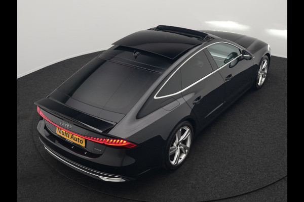 Audi A7 Sportback 50 TFSI e quattro S Line Plug In Hybrid 299pk Dealer O.H PHEV | Panodak | Adaptive Cruise | 360 Camera | Alcantara Sportstoelen Memory & Verwarmd | Apple Carplay | Blis | Navigatie | Virtual | DAB | 20"L.M |