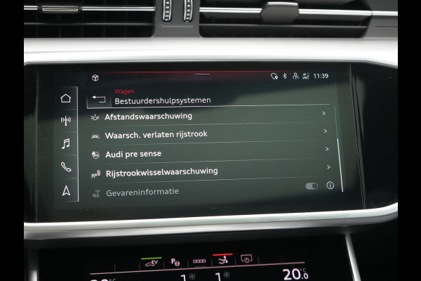 Audi A7 Sportback 50 TFSI e quattro S Line Plug In Hybrid 299pk Dealer O.H PHEV | Panodak | Adaptive Cruise | 360 Camera | Alcantara Sportstoelen Memory & Verwarmd | Apple Carplay | Blis | Navigatie | Virtual | DAB | 20"L.M |