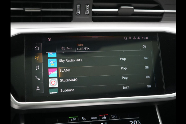 Audi A7 Sportback 50 TFSI e quattro S Line Plug In Hybrid 299pk Dealer O.H PHEV | Panodak | Adaptive Cruise | 360 Camera | Alcantara Sportstoelen Memory & Verwarmd | Apple Carplay | Blis | Navigatie | Virtual | DAB | 20"L.M |