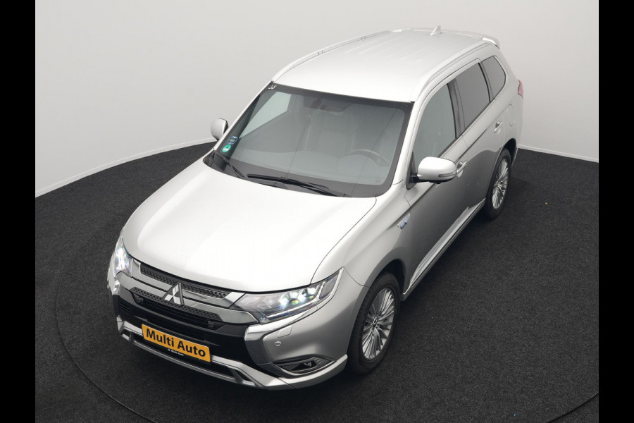 Mitsubishi Outlander 2.4 Intense+ Plug In Hybrid 225pk Dealer O.H PHEV | Trekhaak Af Fabriek | 360 Camera | Lederen Sportstoelen Verwarmd | Apple Carplay | Blis | Cruise Control | Navigatie | Keyless | DAB | 18" L.M |